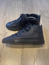 Balenciaga Arena High Top Trainers Navy Size UK 39 VGC No Box