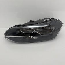 VW POLO PASSENGER LEFT HALOGEN HEADLIGHT 2G 2017 2019 VOLKSWAGEN GENUINE FRONT