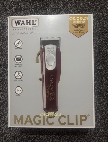 Wahl cordless magic clip - cordless,