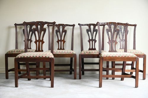Mahogany chippendale style - chippendale,