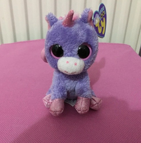Beanie boo keyring rainbow - ty,