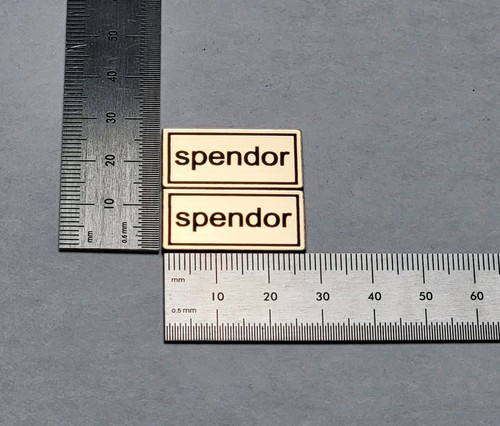 Spendor speaker badge - spendor,