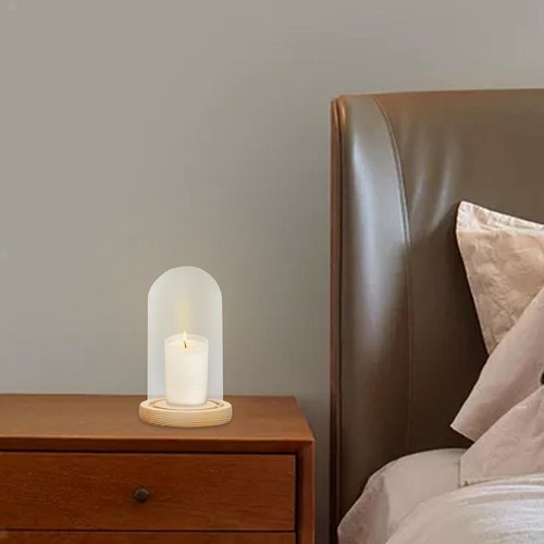 Clear glass dome cover stand - dome,