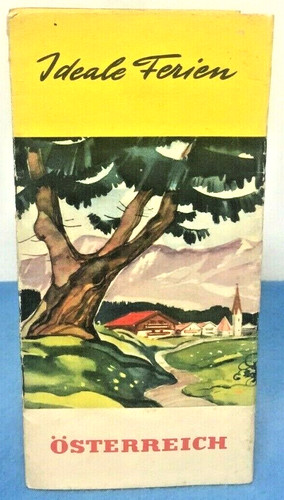 Vintage austria brochure guide - vintage,