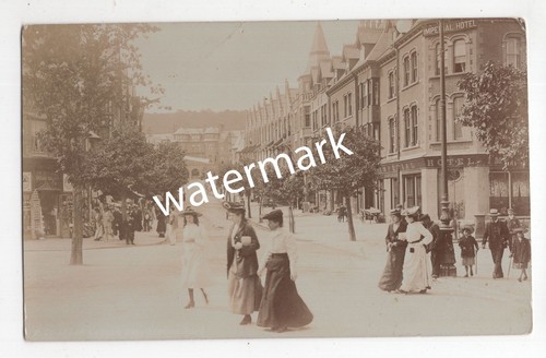 Street scene colwyn bay - street, at