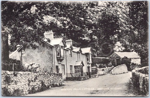 Betws coed vintage postcard - betws-y-coed,
