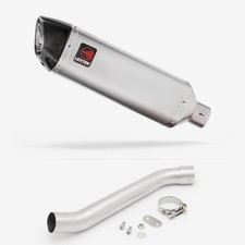 Lextek VP1 Exhaust 300mm with Link Pipes for Aprilia RSV 4 (09-14) Tuono 11-16