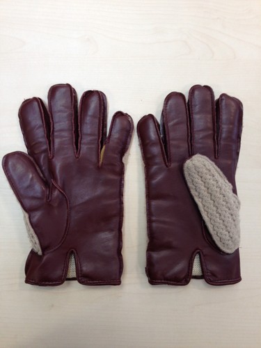 Vintage brown leather - brown, driving