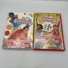 Rare BBC Cbeebies Boogie Beebies Move Your Feet & Your Chance To Dance Dvd 