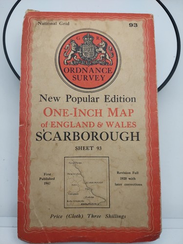 Ordnance survey one inch map - survey,