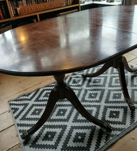 Antique style mahogany - mahogany, dining