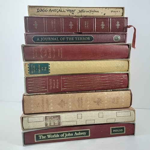 Folio society shelf decor - 9x,