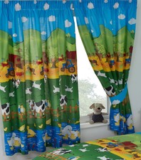 Farmyard Friends Curtains Pair