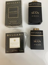 BVLGARI Man Empty Perfume Bottles 100ML & 60ML & empty Bvlgari boxes