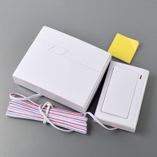 36 Music White Wired Push Button Doorbell