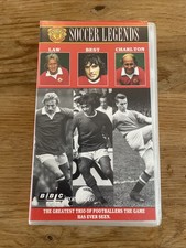 Manchester United Soccer Legends VHS Law Best Charlton