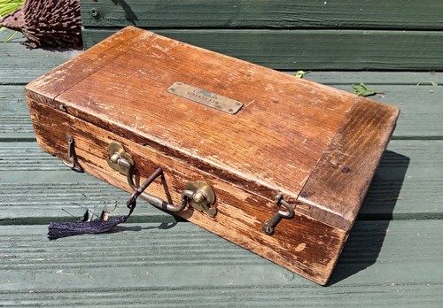 Antique vintage solid oak - vintage,
