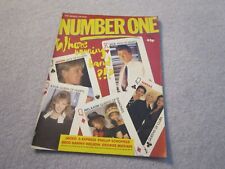 Number one magazine May 7th ,1988 ,issue 255 ,whose winning hand cover