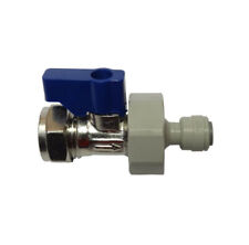 American Fridge Freezer 15mm Valve and 1/4" Water Pipe Adaptor / Connector