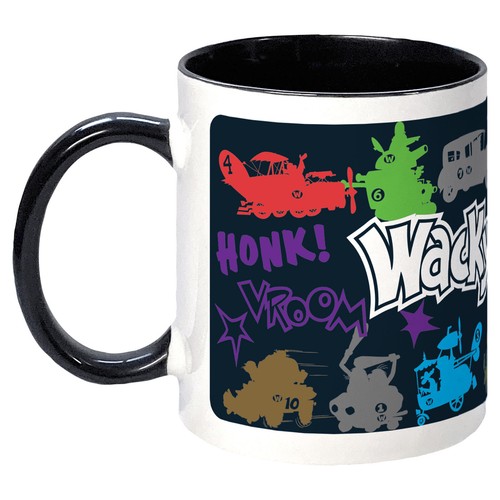 Wacky races contestants mug - wacky,