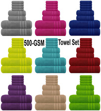 8 PIECE TOWEL BALE SET 100%