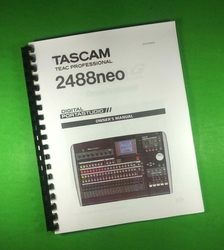 Owners manual for tascam - manual,