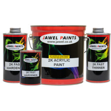 TWIN PACK 2K ACRYLIC CAR PAINT
