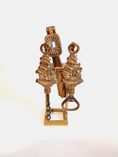 Vintage Brass NUTS&WINE Set Of 3 Collectable 1950's Bar Pub Accessories Gift