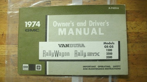 Nos 1974 gmc - 1974, vandura