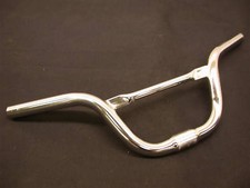 BMX JUNIOR BIKE CHROME HANDLEBARS SUIT 10",12",14",16" WHEEL BIKE 470mm WIDE NEW