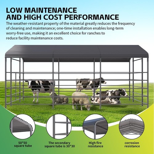 13x20ft galvanized metal - 13x20ft,