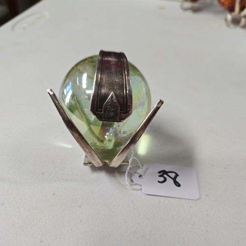 Fork snail sculpture w - 2",