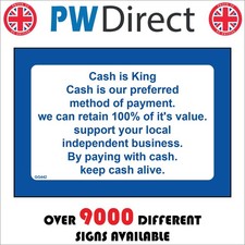SIGN Cash Is King Support