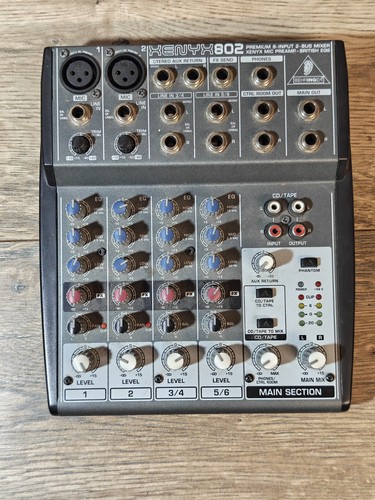 Behringer xenyx q802usb - xenyx,