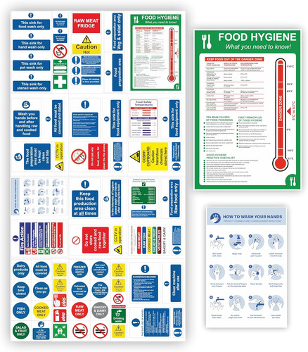 Kitchen signage full set - kitchen,