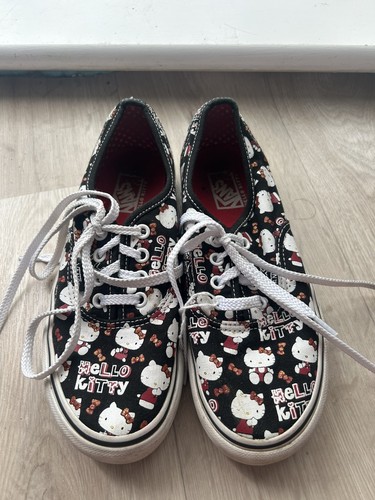 Hello kitty vans black 5 - hello,