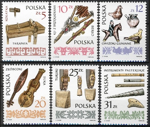 Poland 1985 old musical - poland,