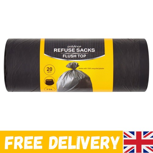 Pack 75l black recycled - pack,