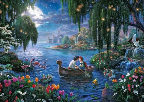 Thomas kinkade little mermaid - kinkade,