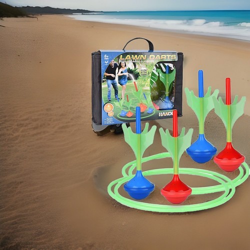 Lawn darts game - darts,