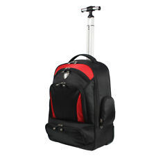 ARIANA WHEELED BACKPACK RUCKSACK LAPTOP TROLLEY CABIN TRAVEL CAMPING BAG - RT633