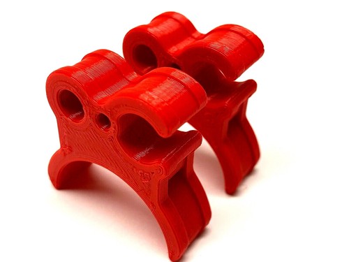 Kart clip red fuel pipe - kart,