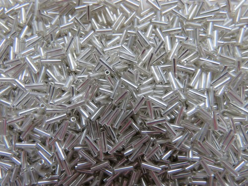 Glass bugle beads 500 1000pcs - beads,