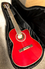 Ortega RCE 144 STR  Classical Electro Acoustic Guitar Red