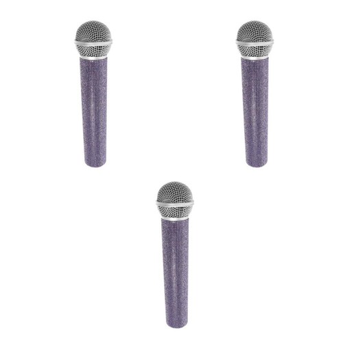 3pcs fake microphone - 3pcs,