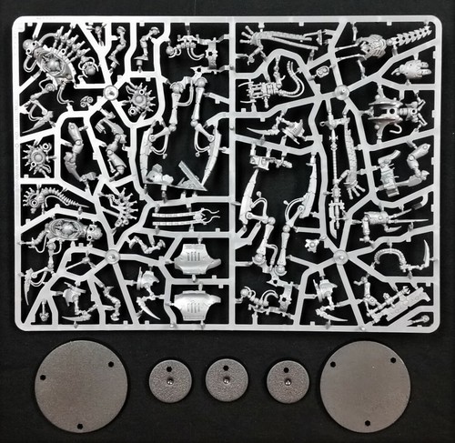 Necron royal court on sprue - necron,