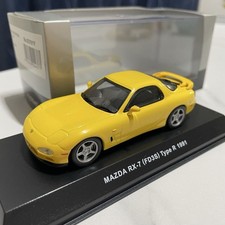 Out Of Print Kyosho 1/43 Minicar Mazda Rx-7 Fd3Sr 1991 Yellow