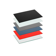 1x Glass Chopping Board