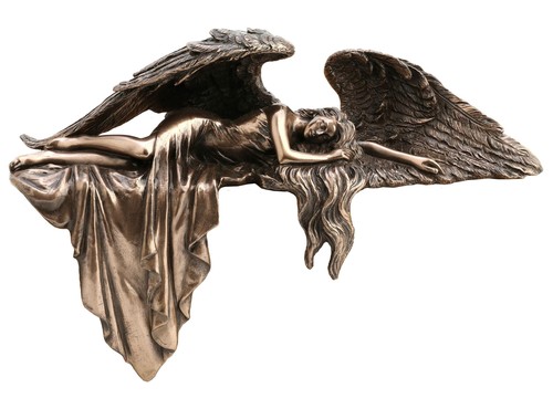 Guardian angel lying side - on,