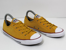Converse Chuck Taylor All Star Dainty Mustard Yellow OX Trainers Low-Tops I UK 5